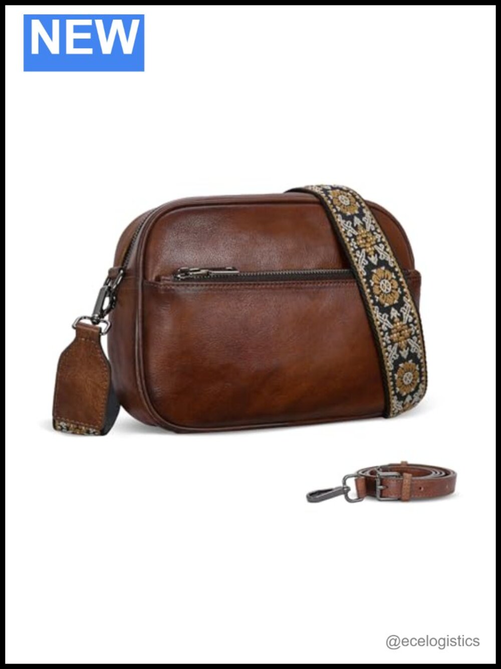 Genuine Leather Crossbody Hobo Purse Women Designer Shoulder Handbag